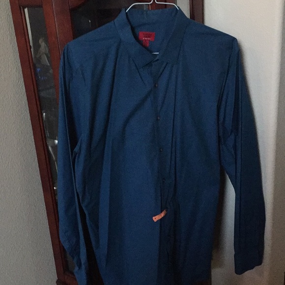 Alfani dress shirt slim fit size XL 17.5 - Picture 3 of 3